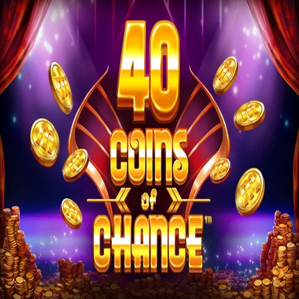 40 Coins of Chance online game logo by SYNOT Games on slotspalacegreece.net