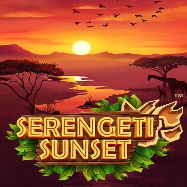 Serengeti Sunset by Skywind Group, showcased at slotspalacegreece.net – game logo